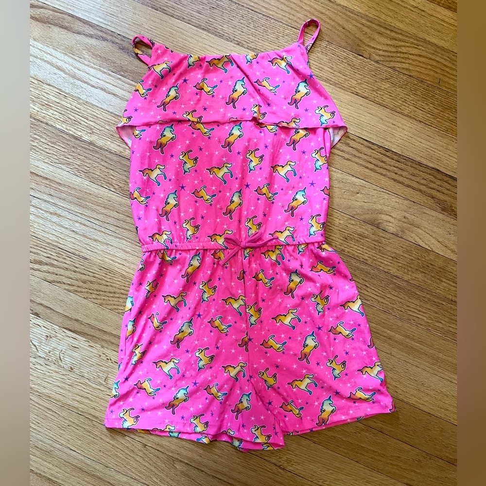 Pink Romper with unicorns…Never Been Worn!!!
